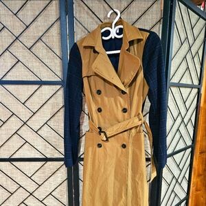Harlyn Button Up Trench coat